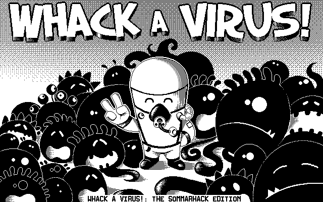 Whack a Virus! atari screenshot
